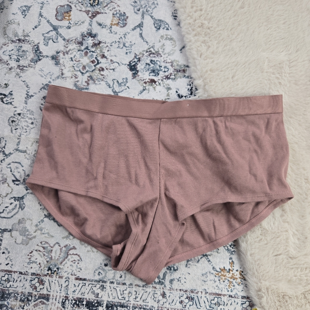Auden Ribbed  Women Plus Size Panty Pantie XL (16) NWT
